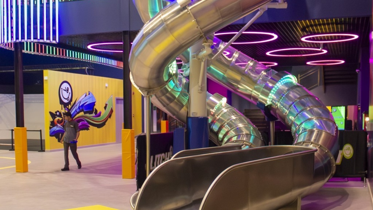 Walltopia Slides with lights