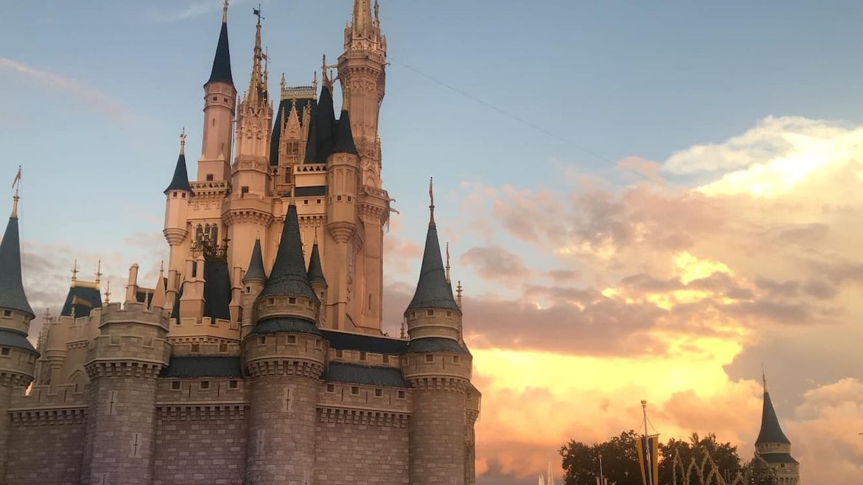 Walt Disney Magic Kingdom Sunset