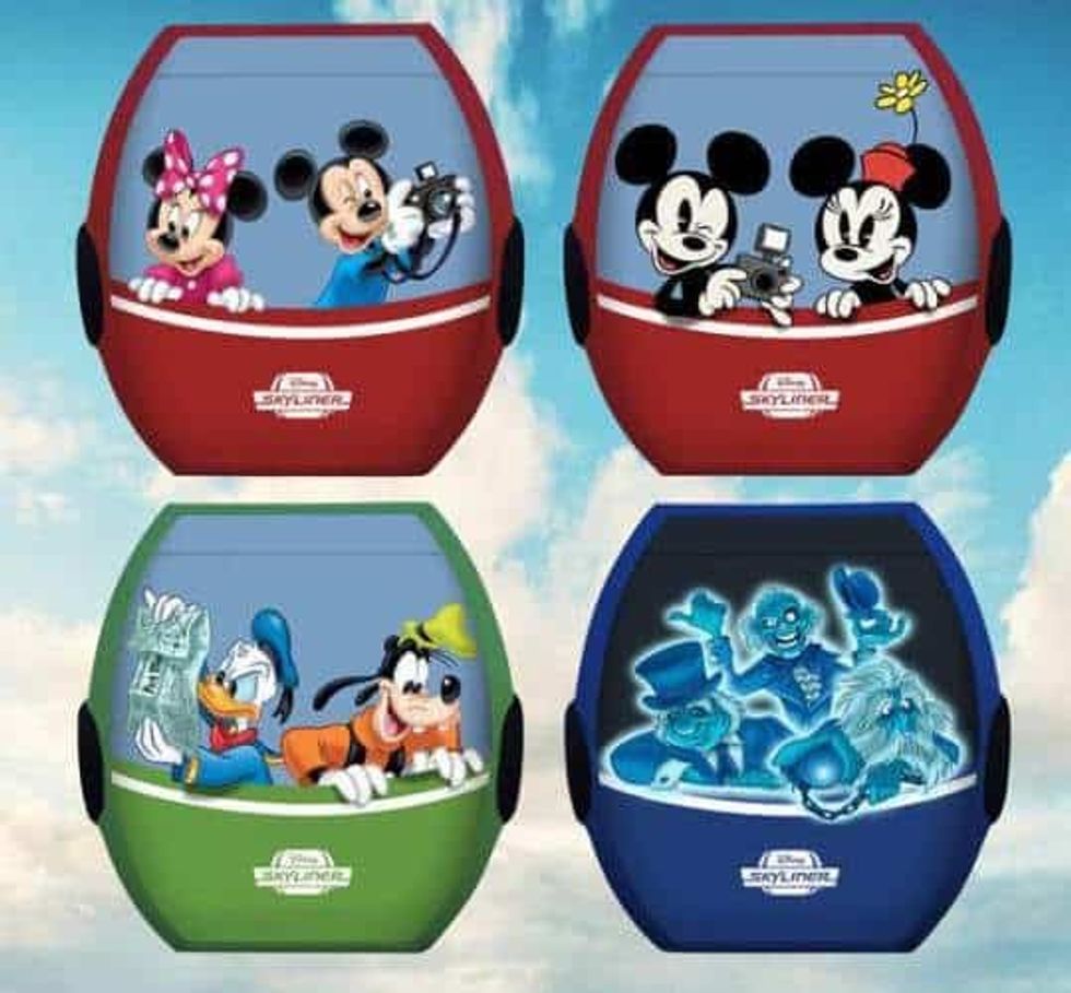walt-disney-world-four-gondolas-skyliner-orlando theme parks reopen
