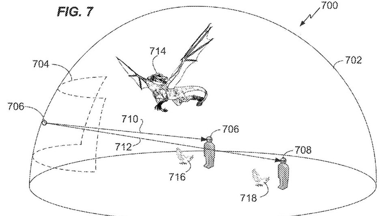 Warner Bros MIxed Reality Patent