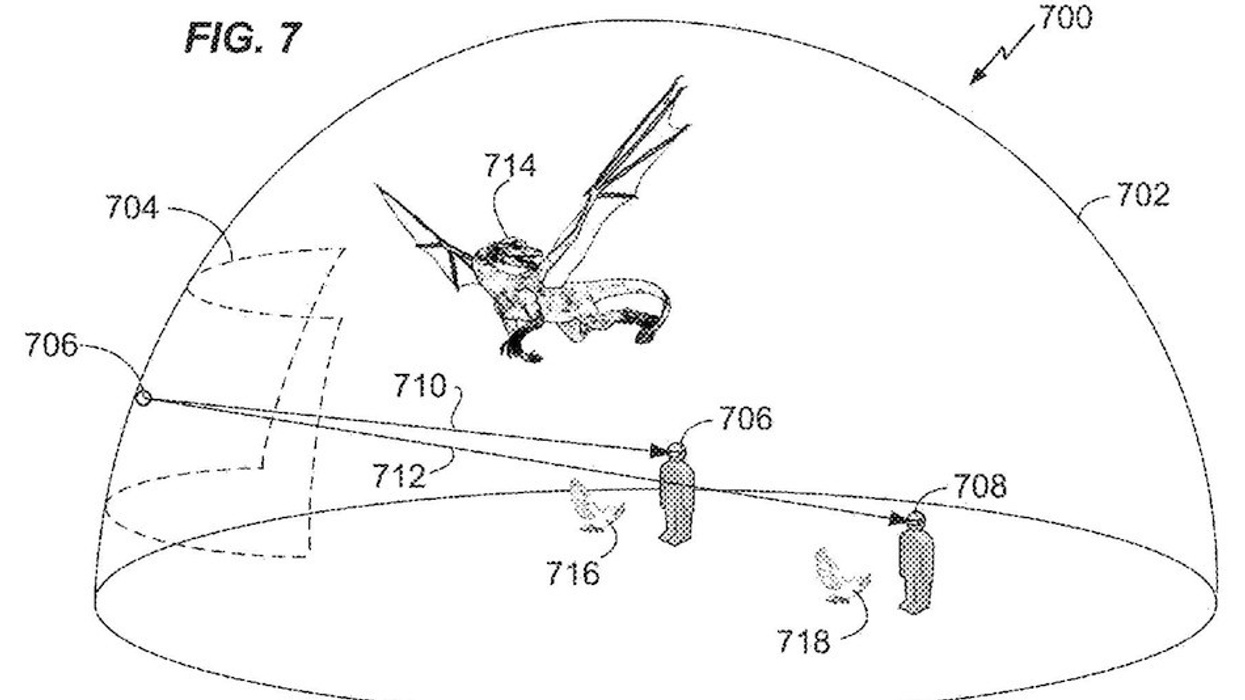 Warner Bros MIxed Reality Patent