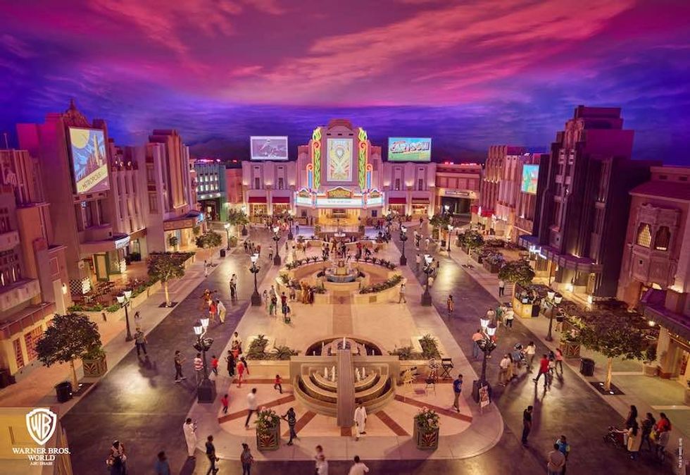 Warner Bros Plaza at World Abu Dhabi