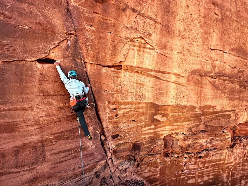 Warrior Group Rock Climbing