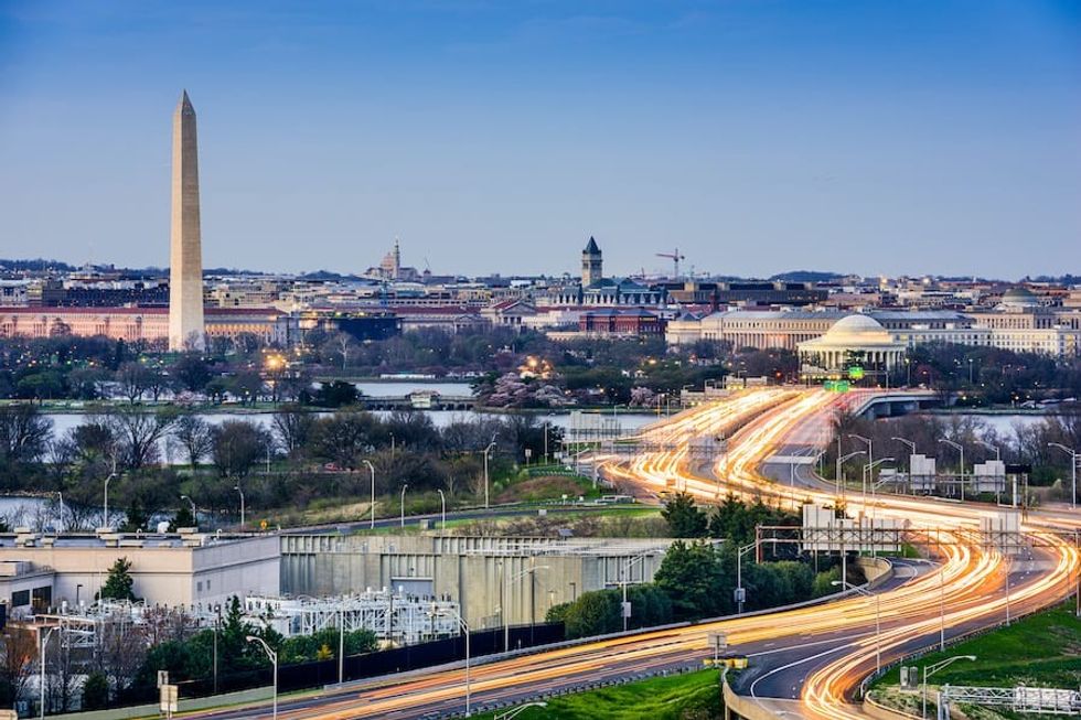 Washington DC Cityscape National Museum of African Art