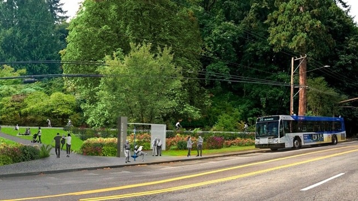 Washington Park master plan rendering.