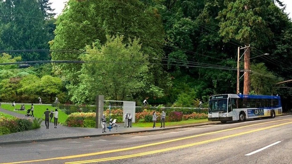 Washington Park master plan rendering.