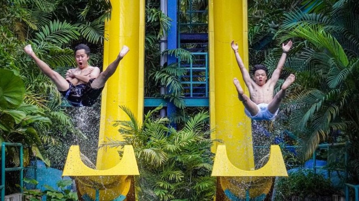 Water play at Escape Penang
