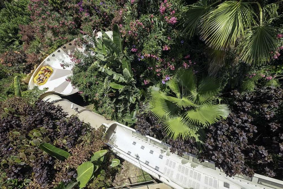 water slide at Siam Park