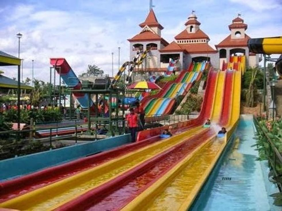 Water Slides Wonderla Park Bangalore, India