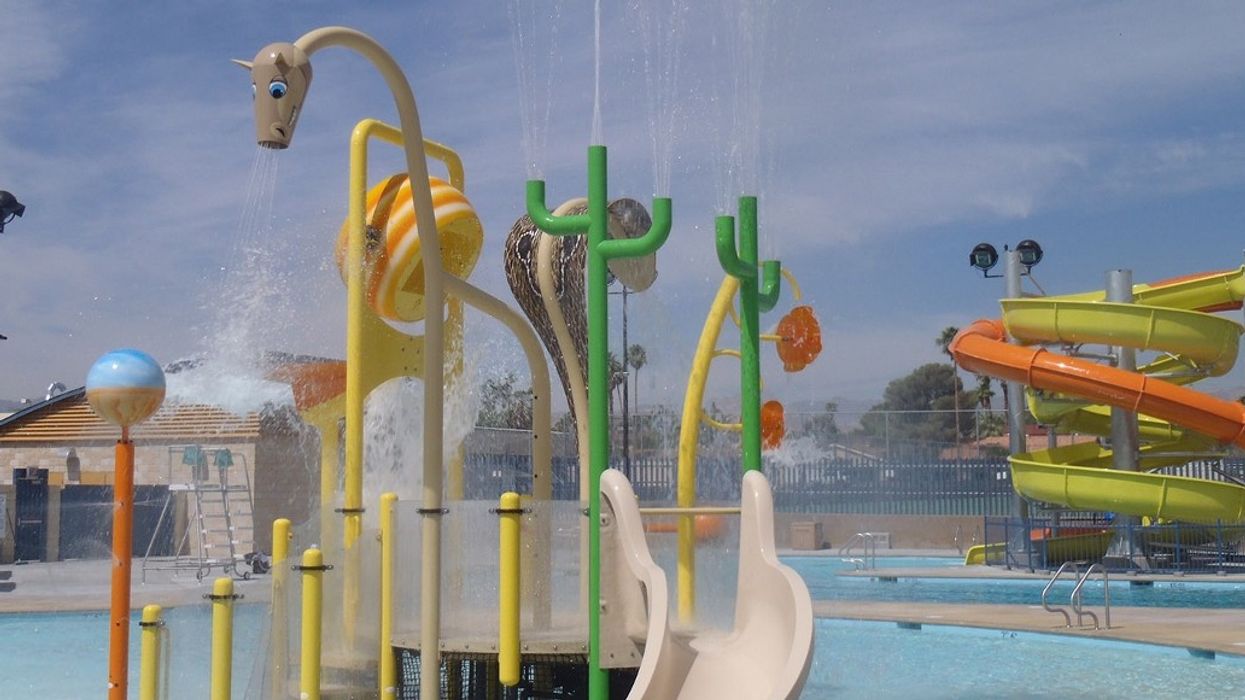 Waterplay aquatic playground