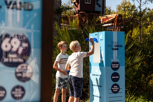 Waterstations use recycling wetap