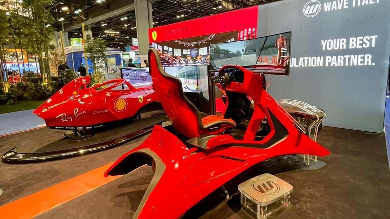 Wave Italy booth IAAPA Expo 2022