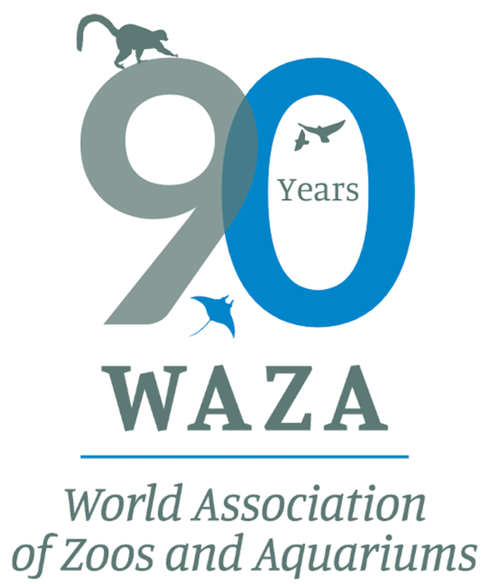 WAZA 90 Years Anniversary Logo, 2025