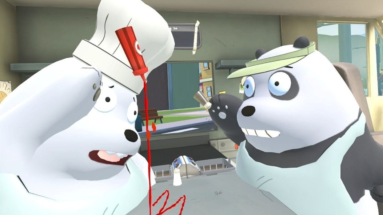 we bare bears food truck rush