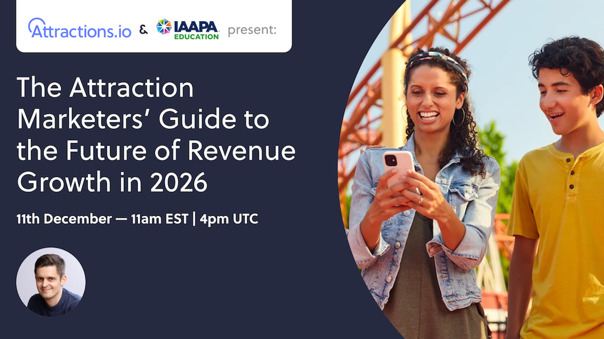 Webinar on attraction marketing and revenue growth in 2026, December 11th.