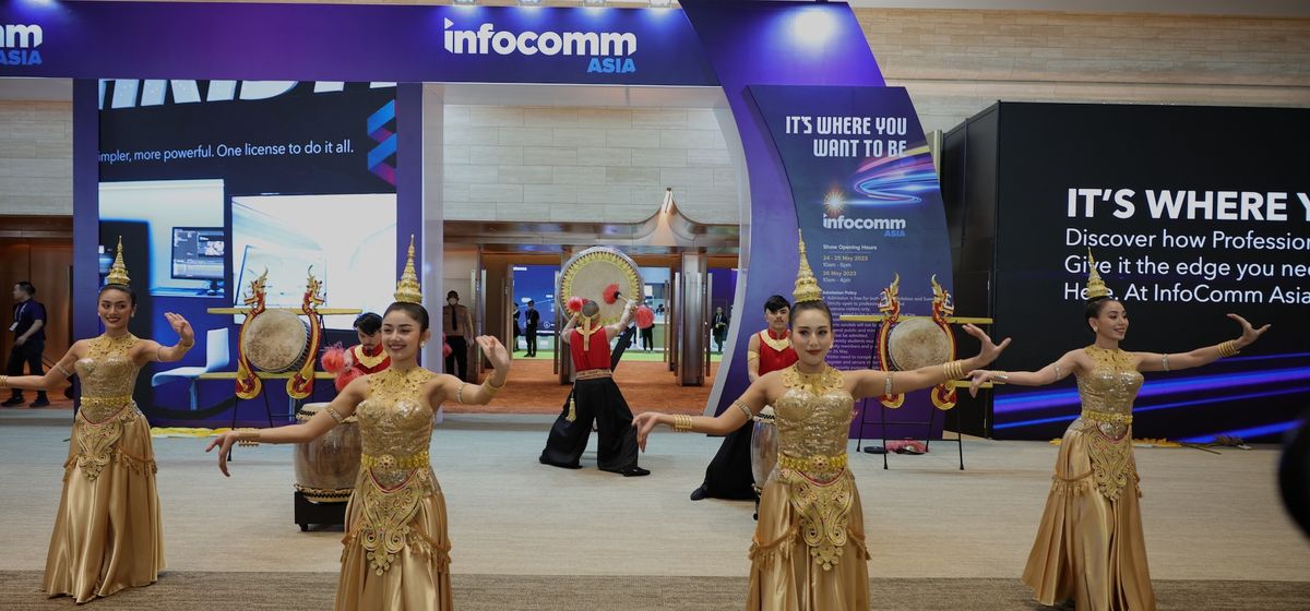Welcome show InfoComm Asia