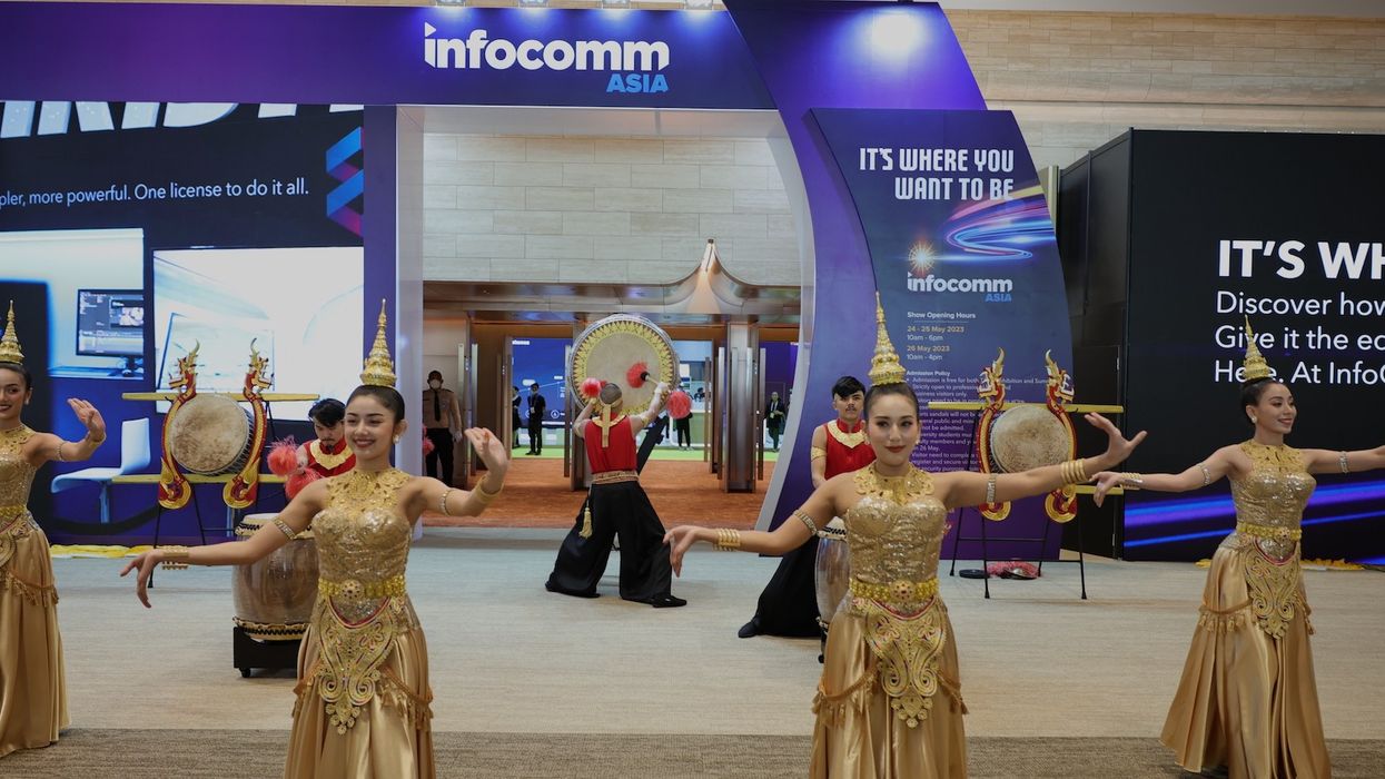 Welcome show InfoComm Asia