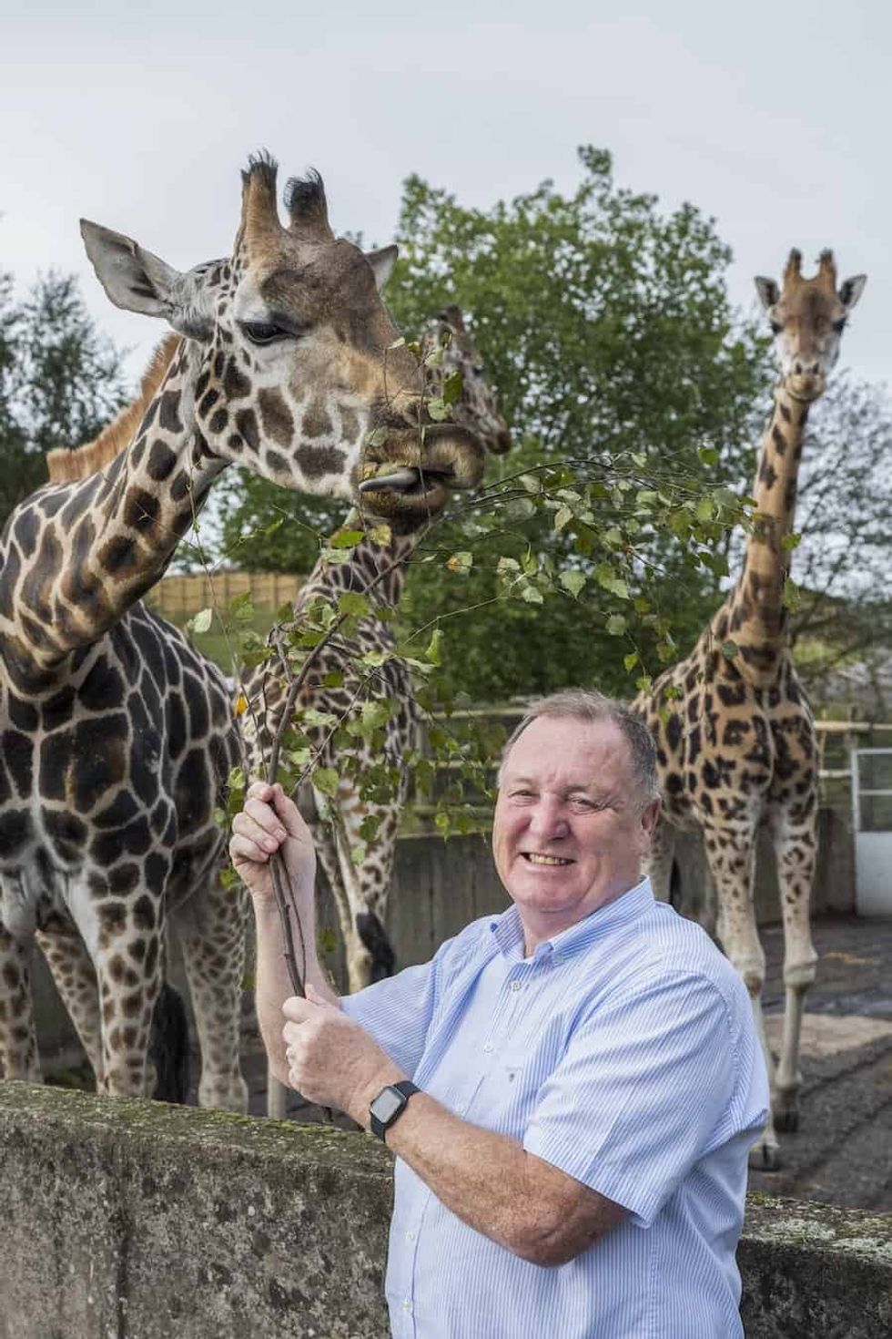 West Midland Safari Park Managing Director Chris Kelly Looping Group