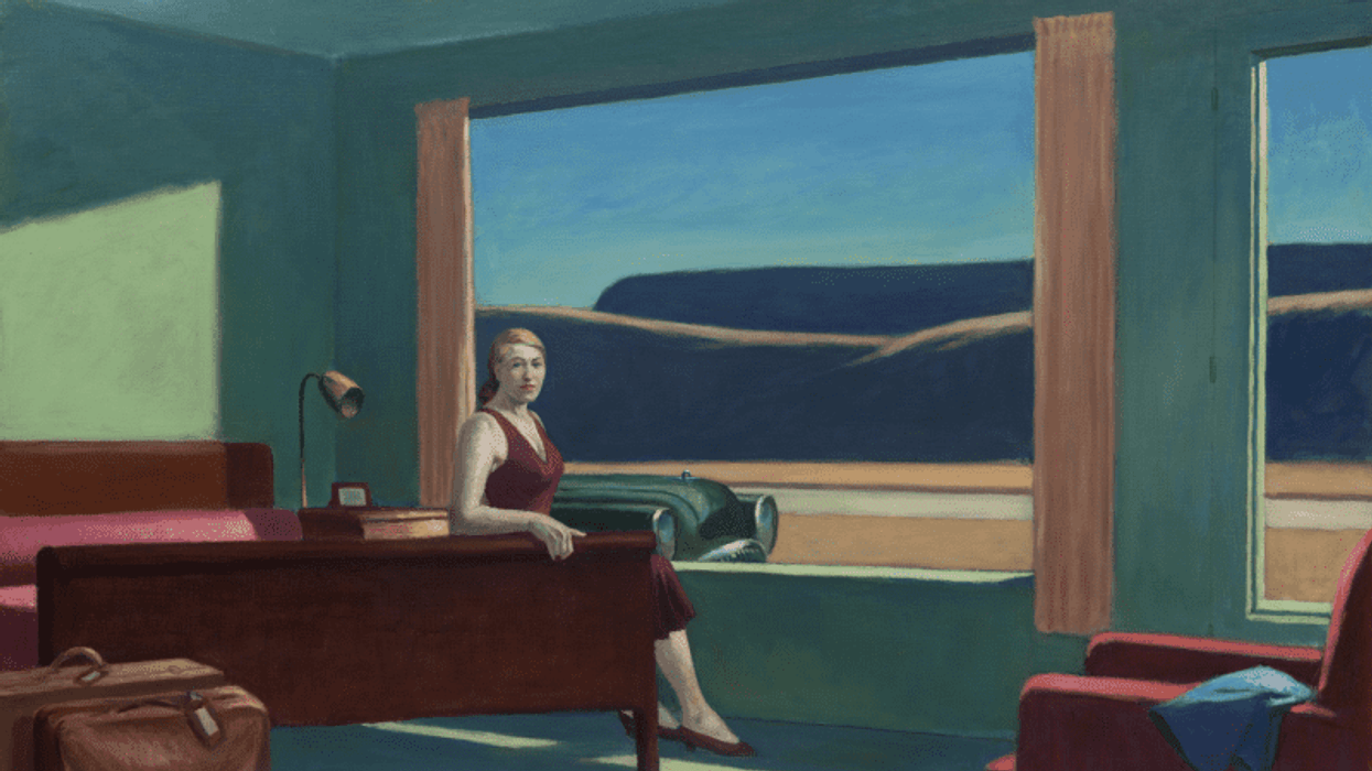 western motel edward hopper