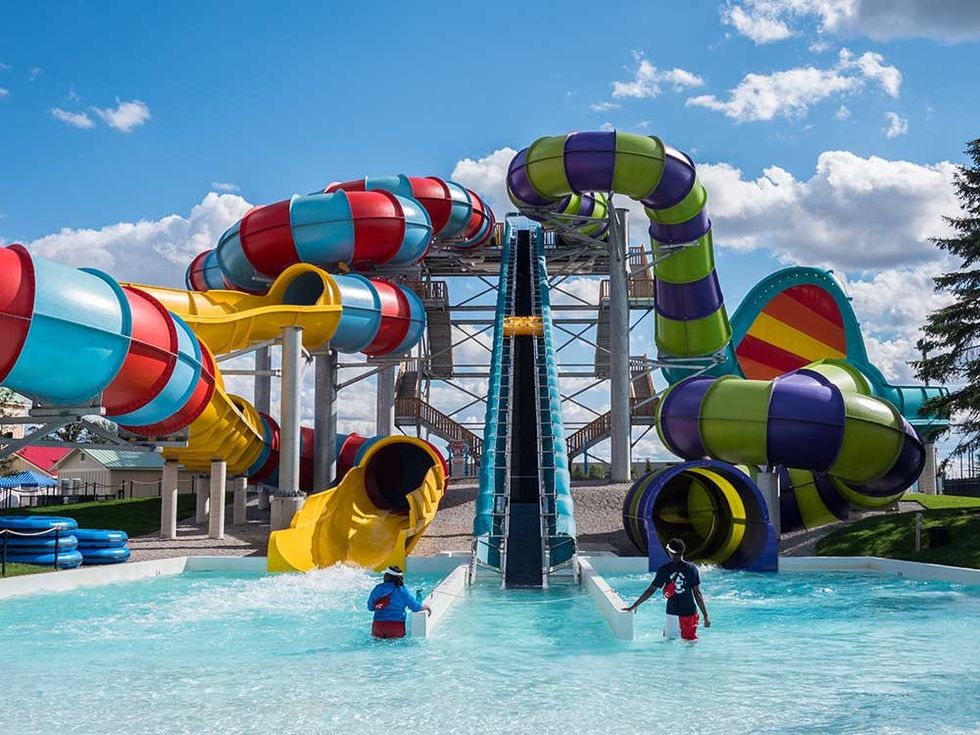 Wet'n'Wild slides