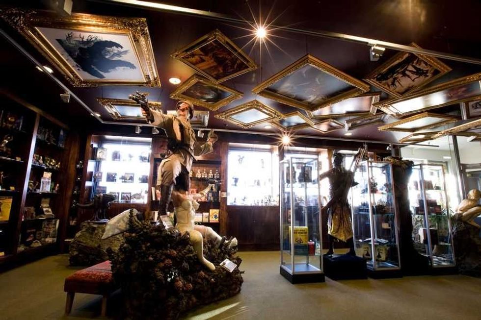 Weta Cave merchandise store