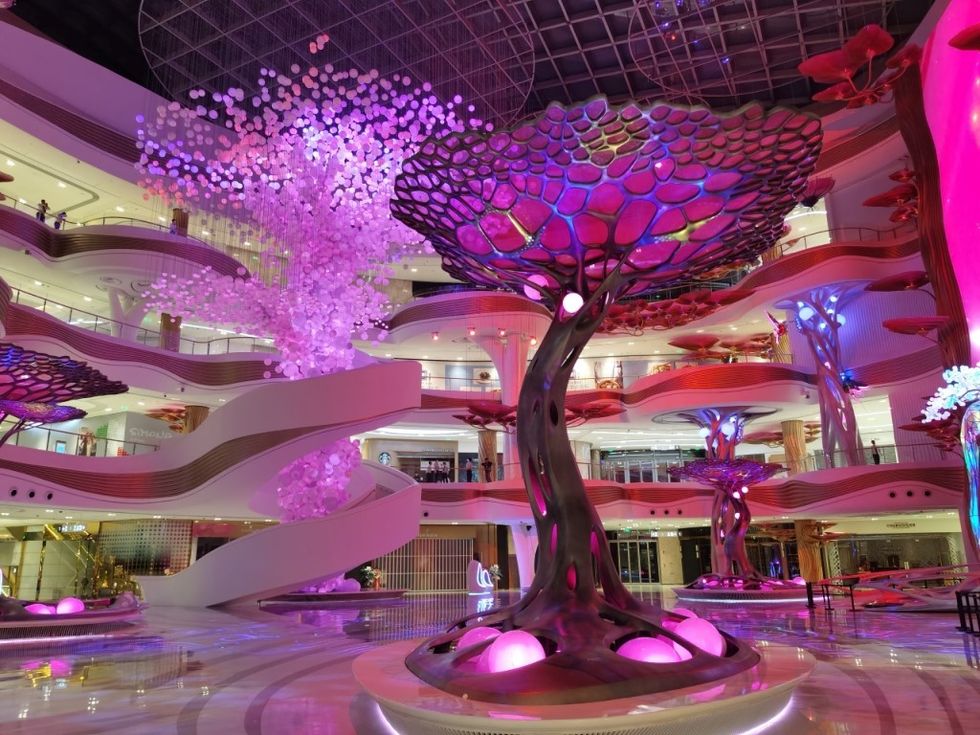 Wētā Workshop celebrates Thea Award win Aura atrium view