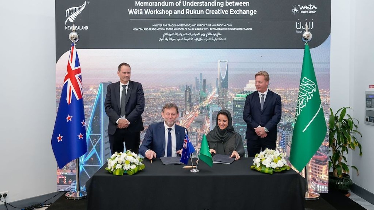 Weta Workshop & Rukun Creative Exchange MOU