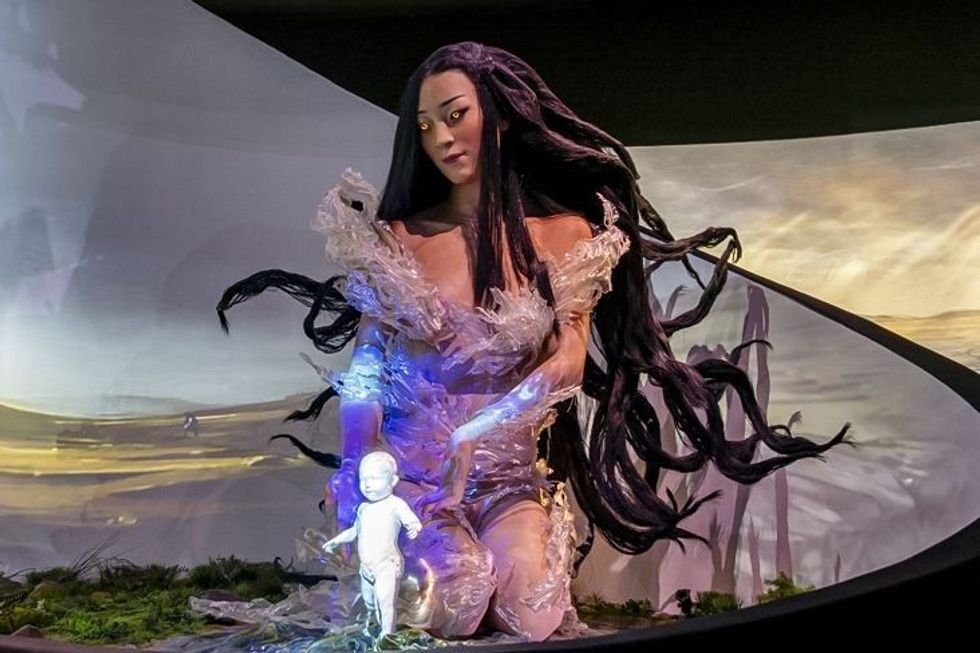 Wētā Workshop TCM Cultural Experience Center figures