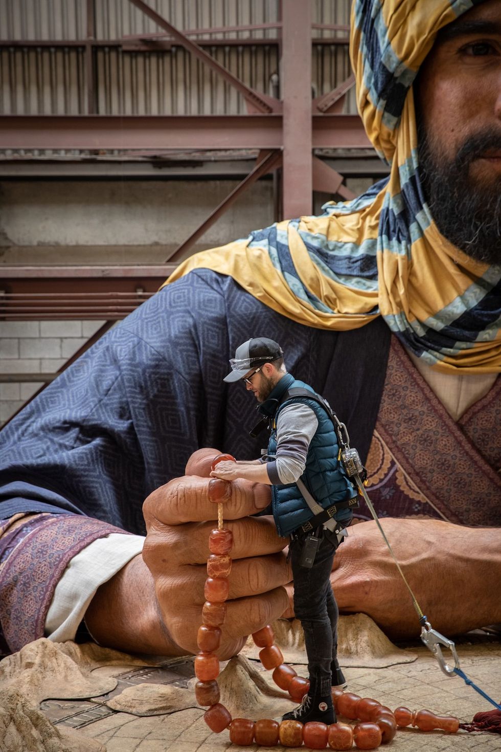 Weta Workshop working on Alif Pavilion Expo 2020