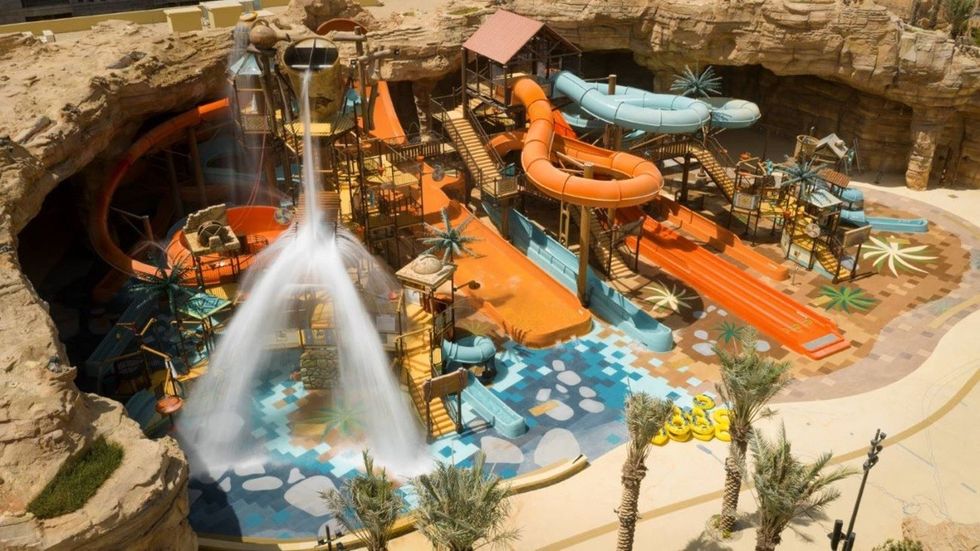 WhiteWater aquatic play at Aquarabia Qiddiya City