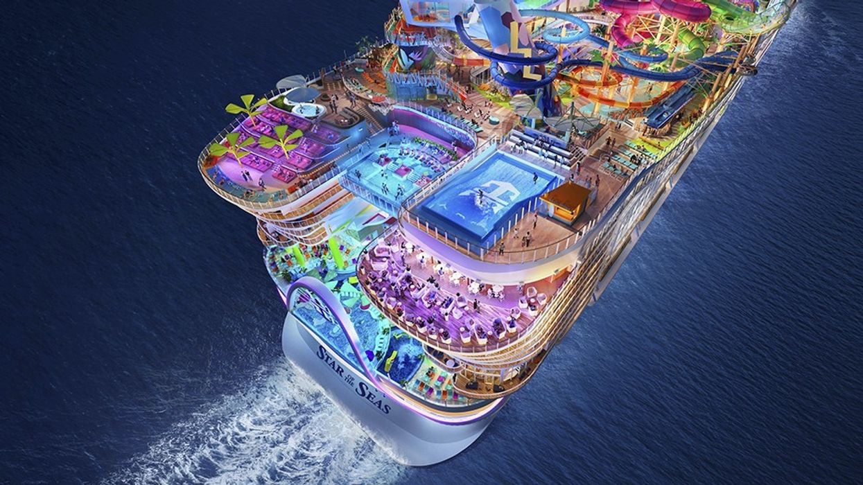 WhiteWater attraction on Star of the Seas cruise ship