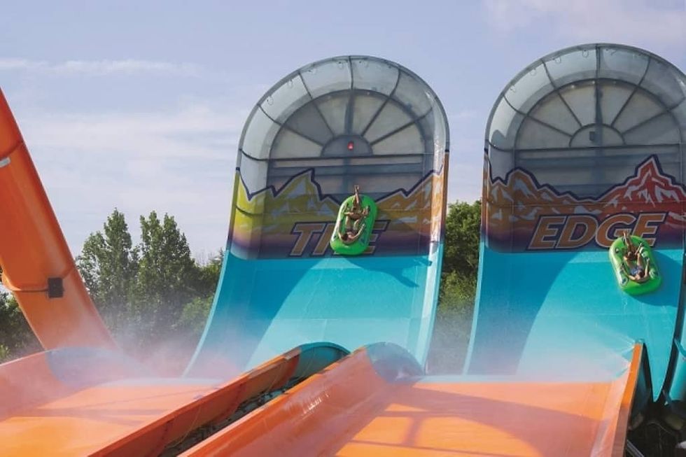 WhiteWater Blasterango Battle - The Edge at Soaky Mountain Waterpark