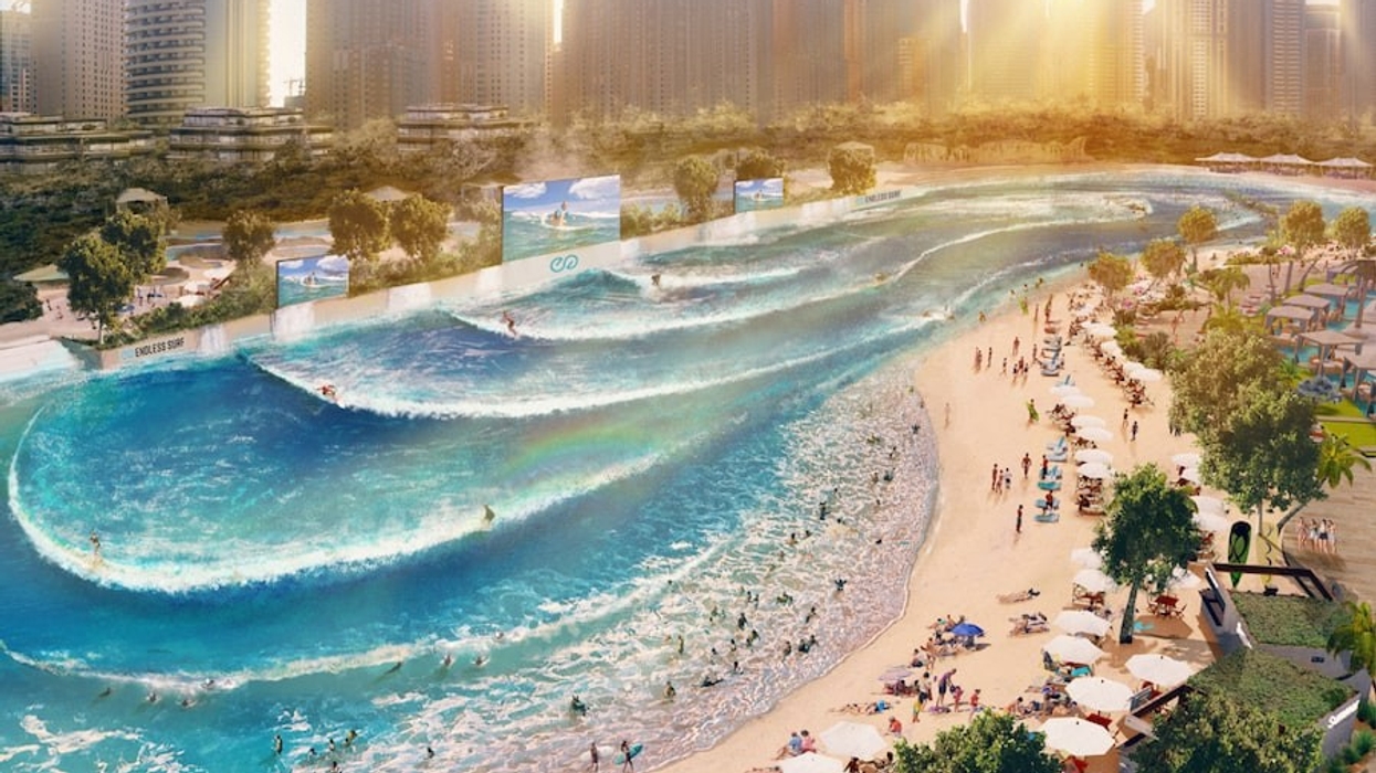 WhiteWater endless surf la vague grand paris