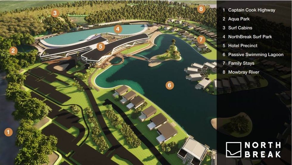 whitewater endless surf northbreak design