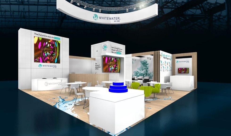 WhiteWater IAAPA Expo 2024 booth