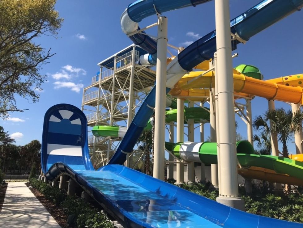 WhiteWater Marriott World Center Orlando Slide Tower