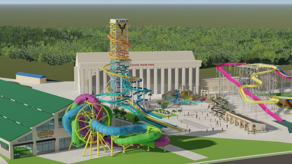 WhiteWater over 60 projects opening this year Rise of Icarus CREDIT Mt. Olympus Water & Theme Park, Wisconsin Dells, USA