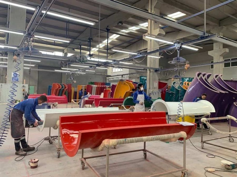 WhiteWater Polmar slide manufacture