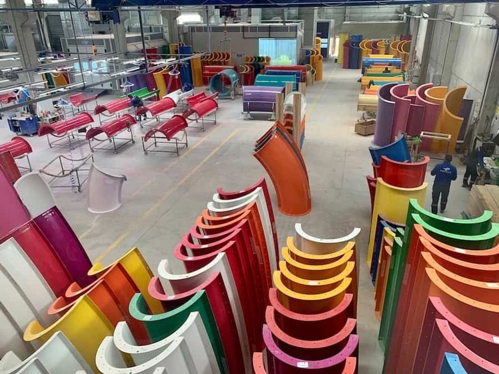 WhiteWater Polmar slide manufacture