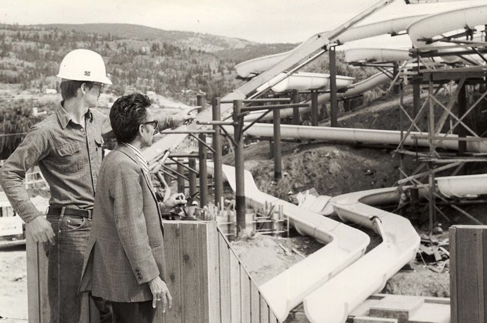 WhiteWater's Geoff Chutter 1980