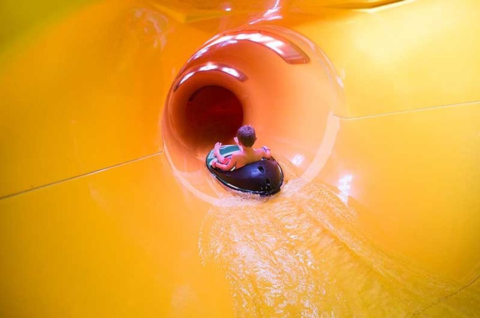 WhiteWater scoops Thea Award for gamified, interactive Slideboarding ride