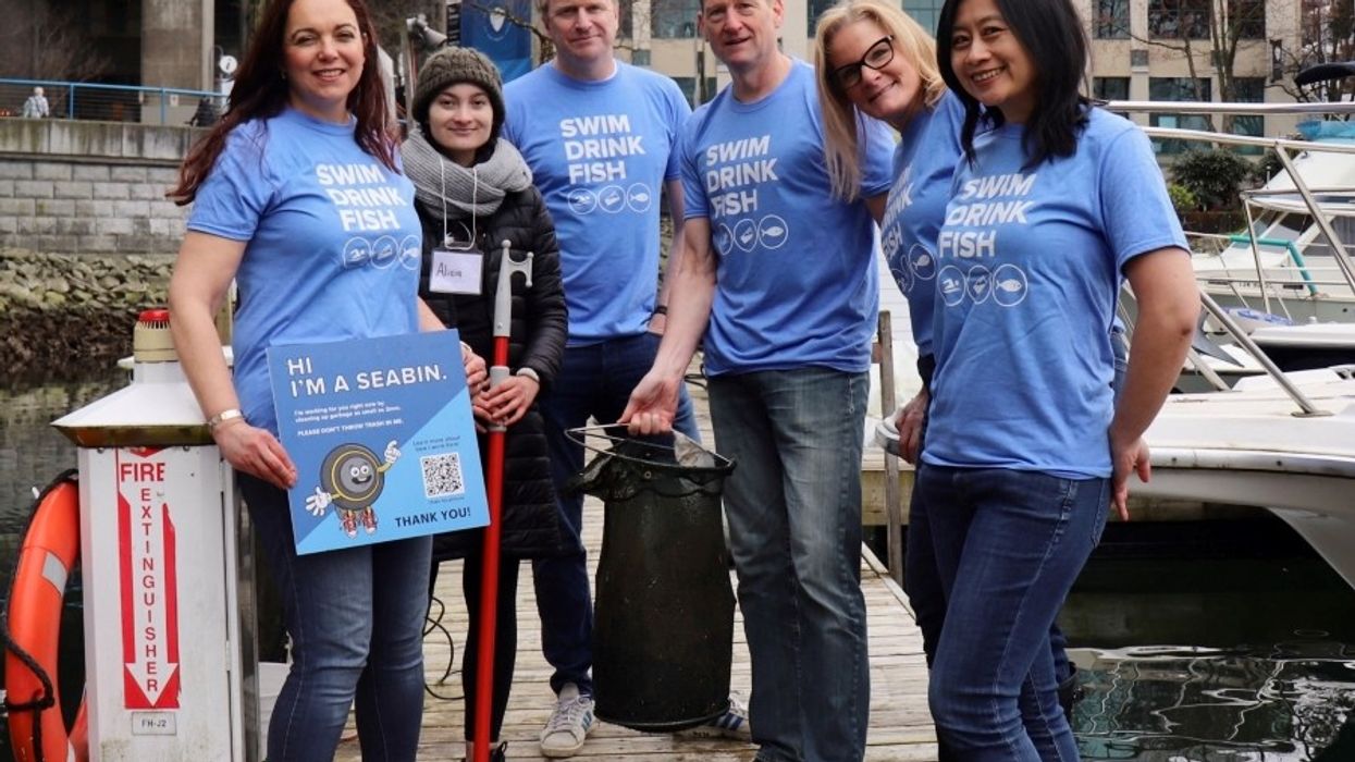 WhiteWater Sustainability Team visiting Swim Drink Fish