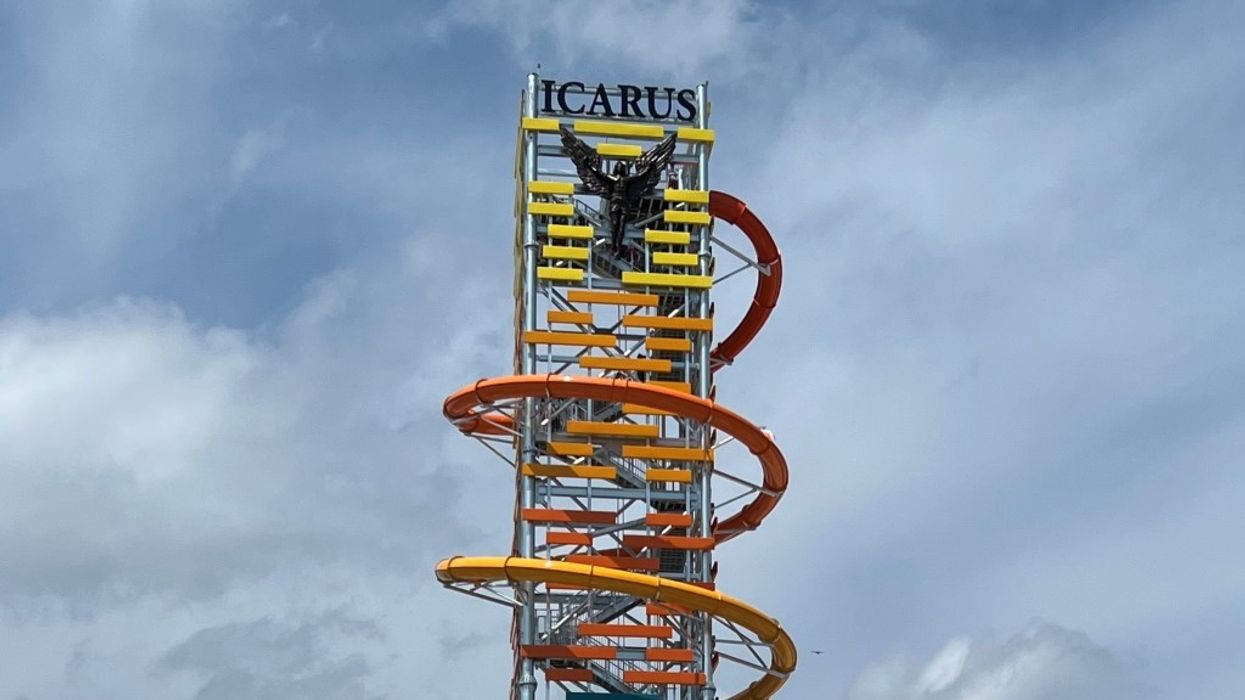 WhiteWater tallest water slide in America The Rise of Icarus