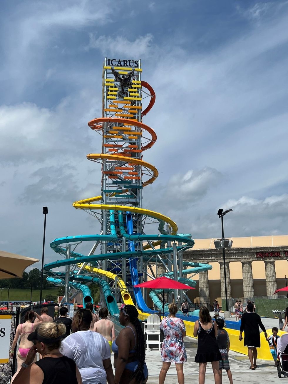 WhiteWater tallest water slide in America