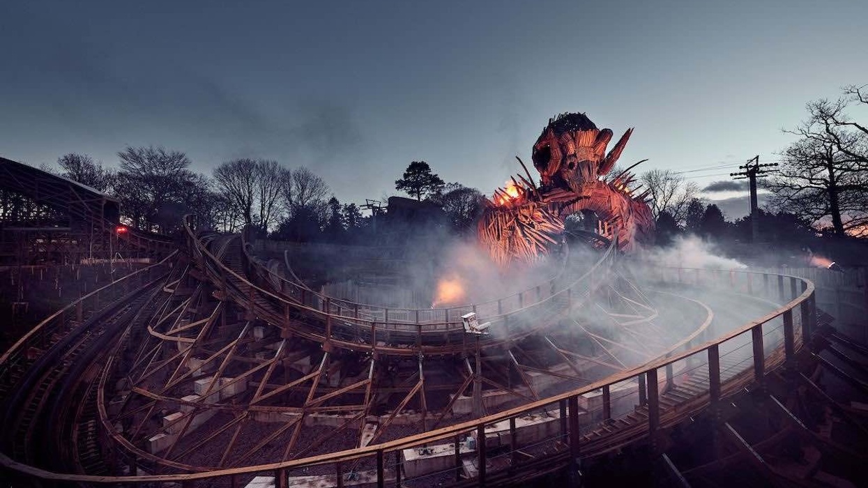 wicker man coaster alton towers