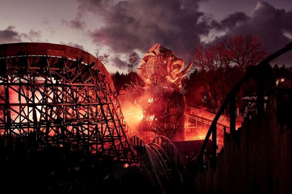 wicker man immserive rollaer coaster alton towers