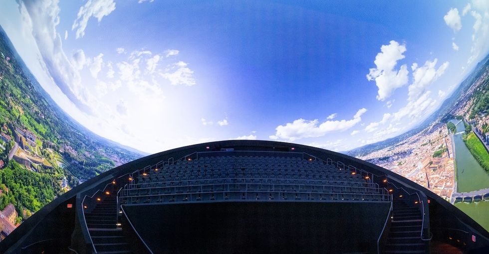 Wide View of COSM powered Fort Worth Museum of Science & History