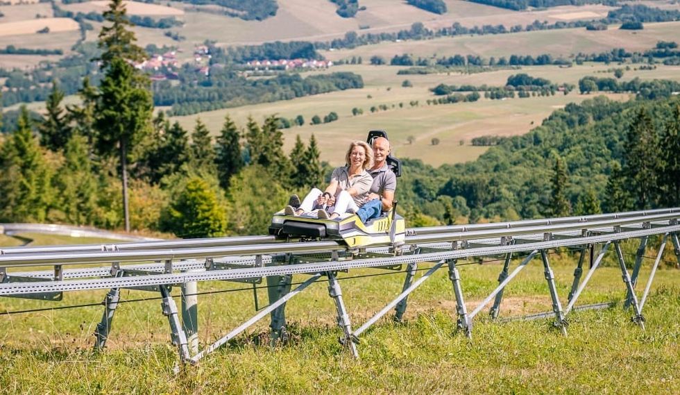 Wiegand Alpine Coaster 2.0 track countryside