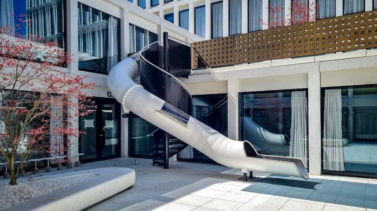 Wiegand Slide dry slide Google Headquarters Zurich