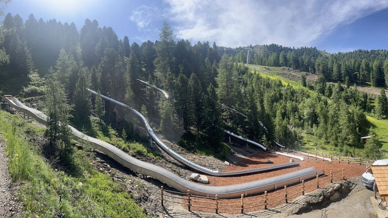 Wiegand slides Spiekboden Mountain